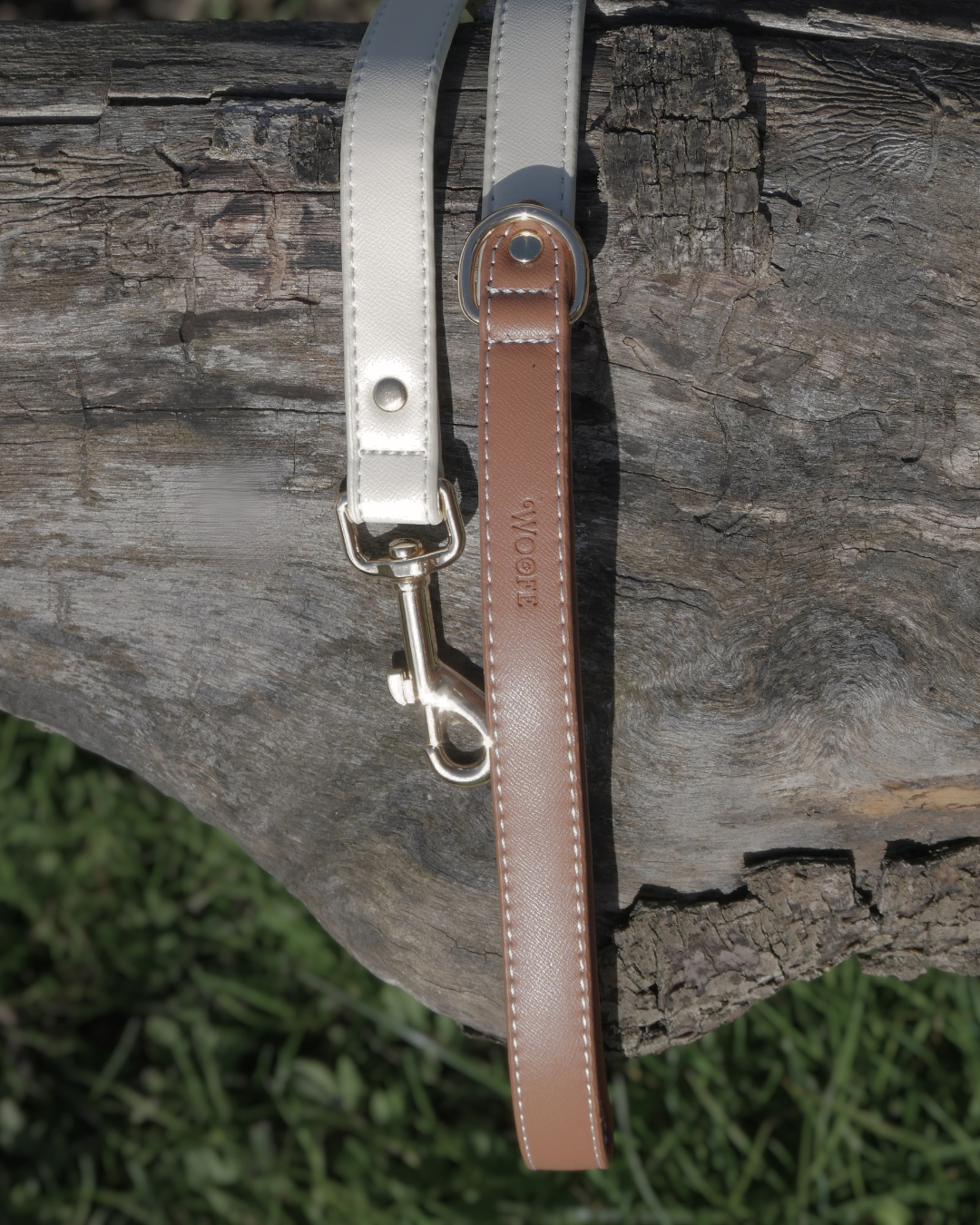 Vegan Leather Dog Leash Woofe