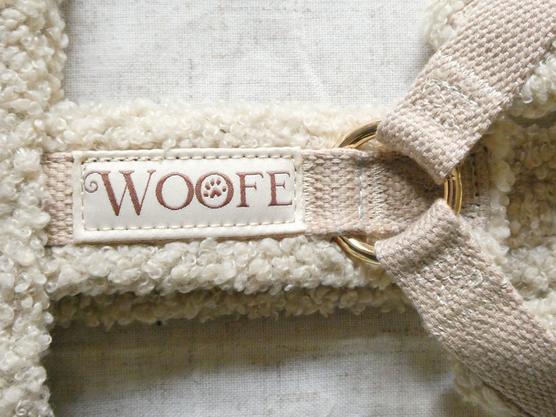 Teddy Harness Cashew Woofe