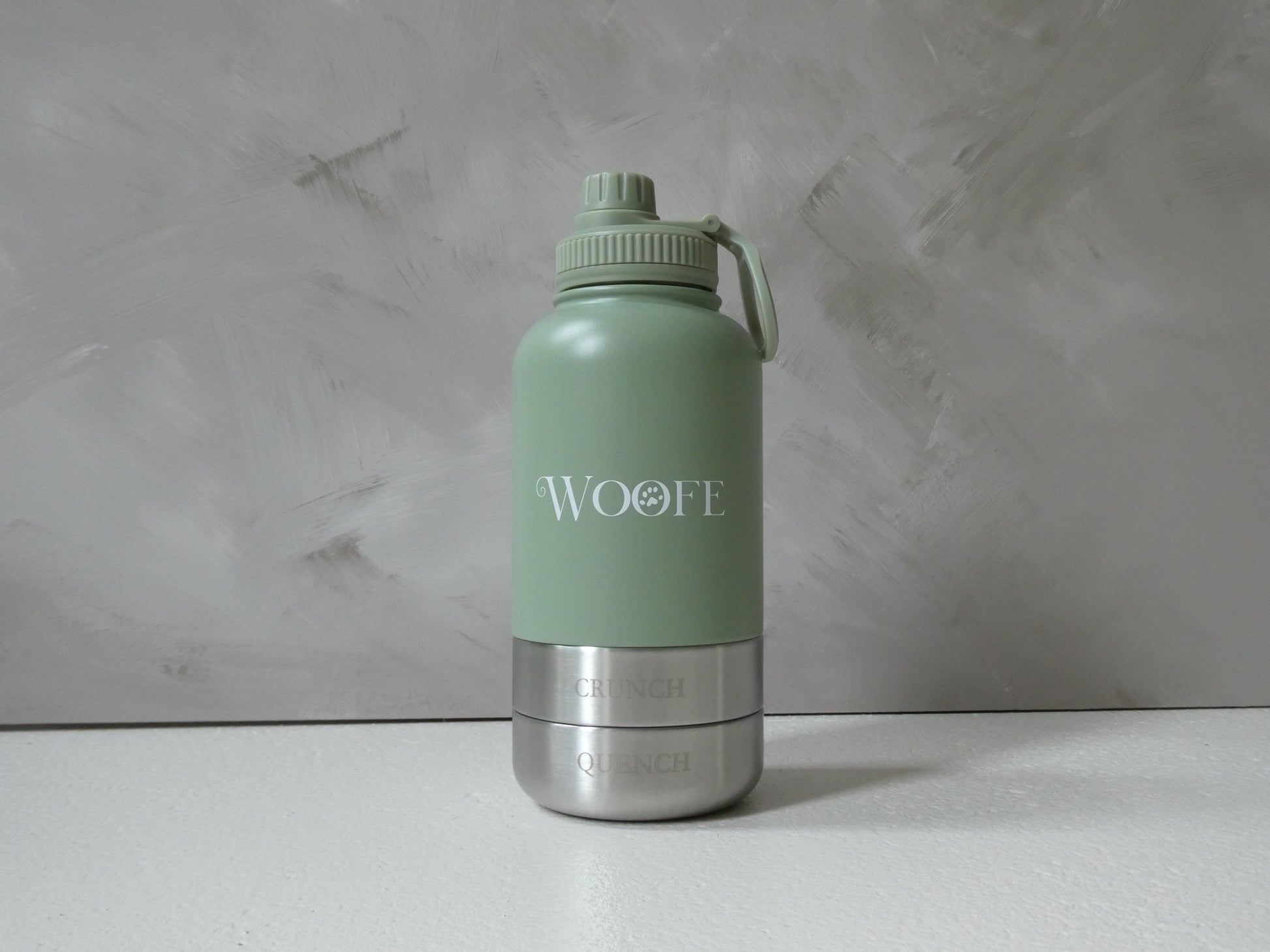 3 in 1 Water Bottle - Matcha Green Woofe
