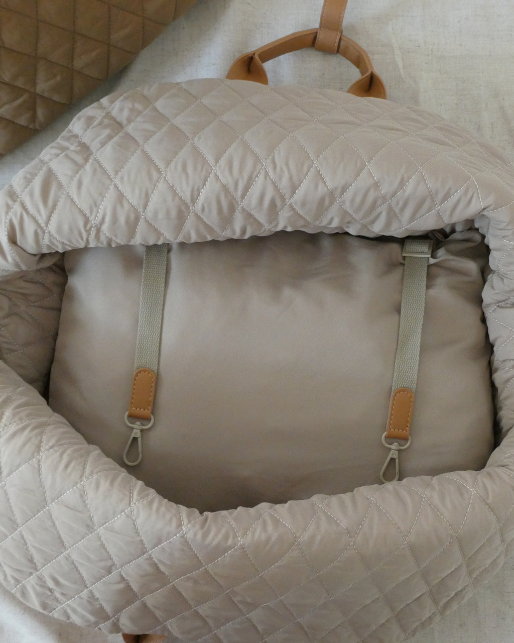 Quilted Car Seat & Carrier Bag