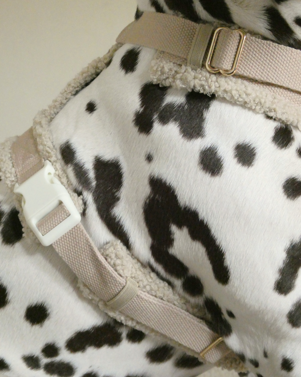 Teddy Harness Cashew Woofe