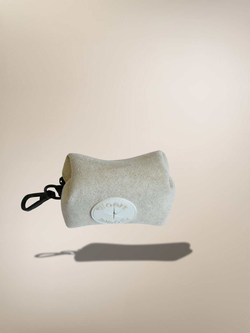 Beige Waste Bag Holder Woofe