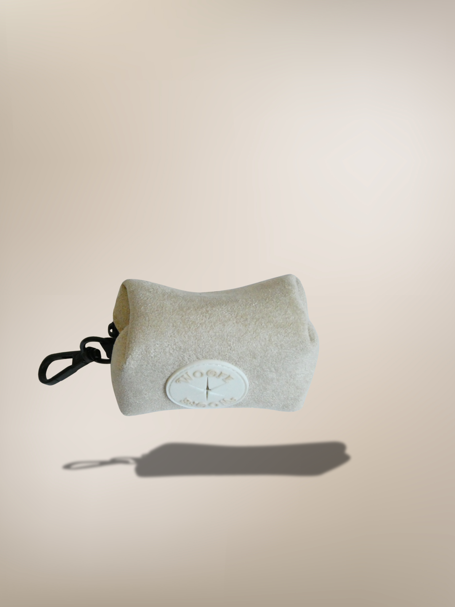 Beige Waste Bag Holder Woofe