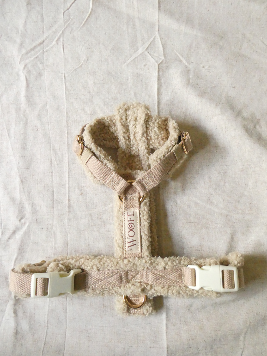 Teddy Harness Cashew Woofe
